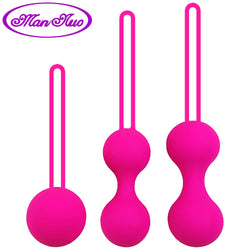 Man nuo Safe Silicone Vagina Ball Sex Toys for Women