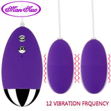 Man nuo Double Egg Vibrator