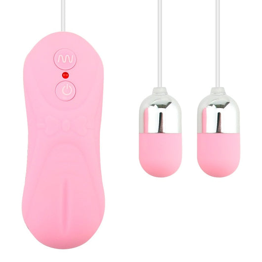 Man nuo Whisper Quiet 10 Function Dual Mini Bullets Vibrator
